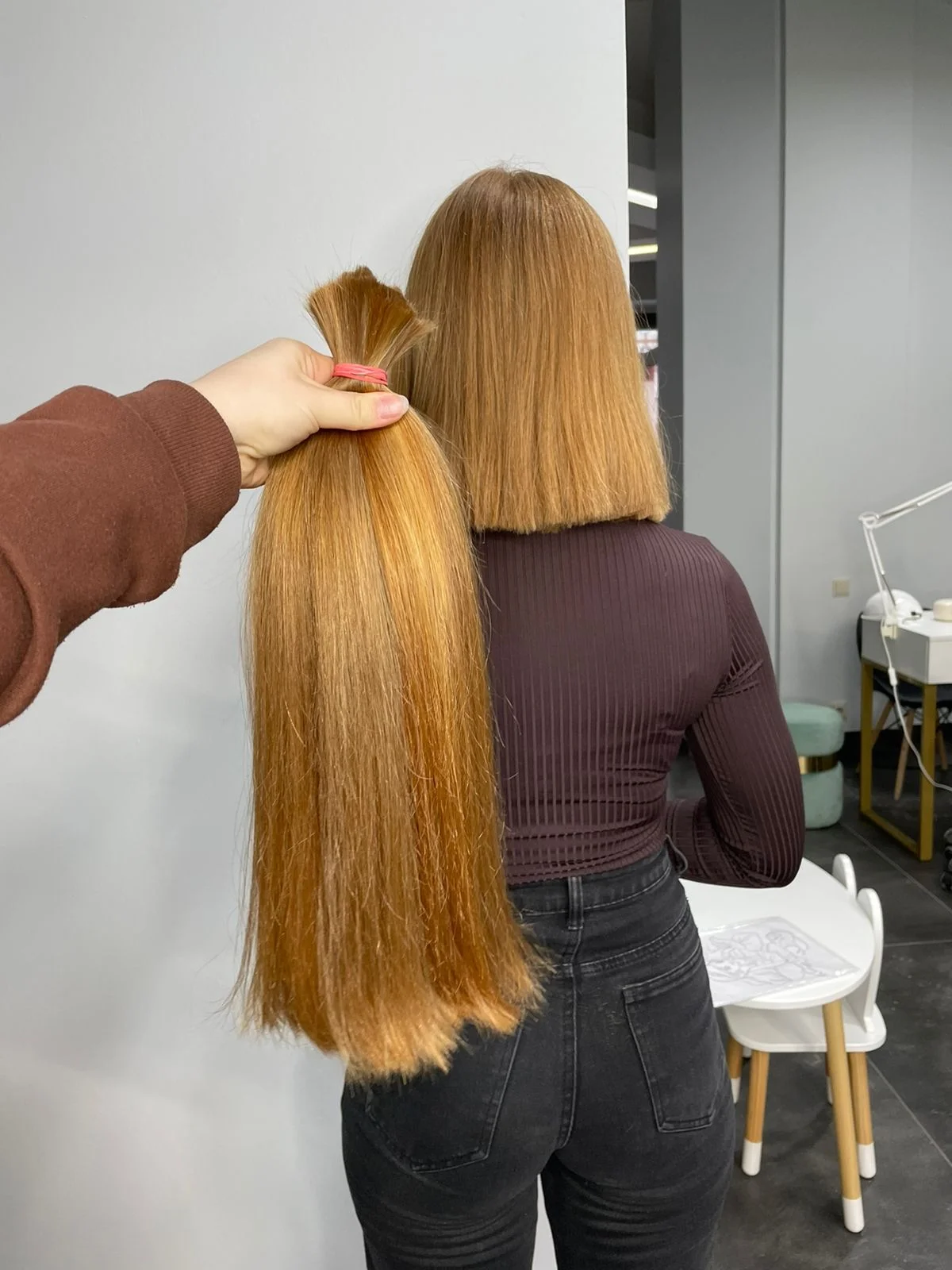 Выполнили срез волос - фото № 7